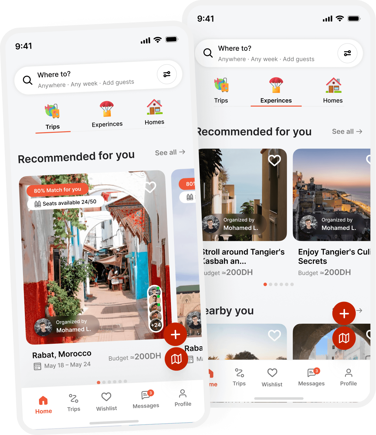 Step 2: Join an existing trip or create your own adventure
